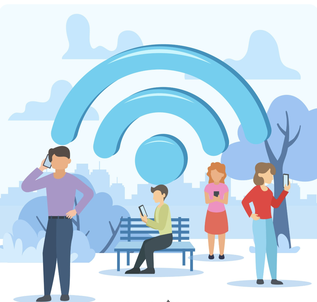 People instantly connecting to data on their phones